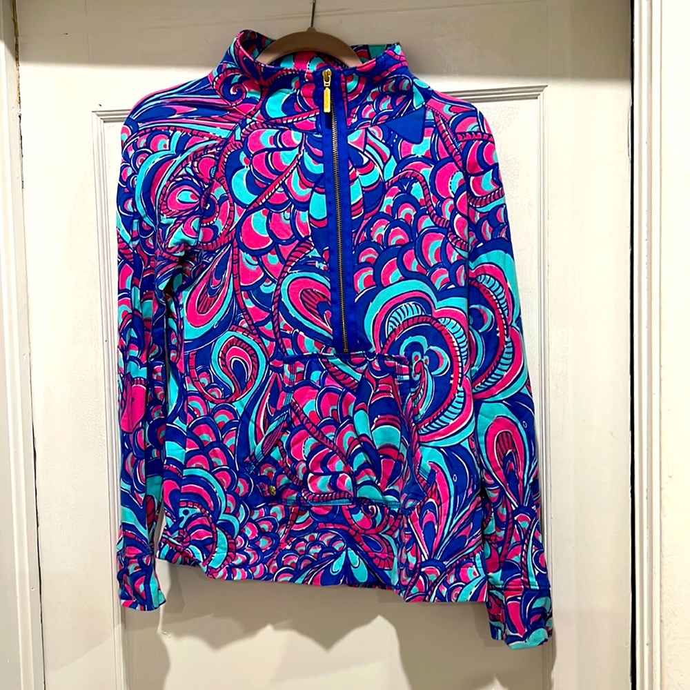 Lilly Pulitzer Pop over half zip
